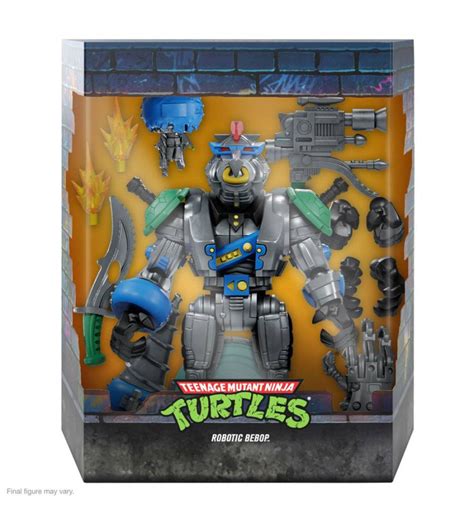 Teenage Mutant Ninja Turtles Ultimates: Robotic Bebop Deluxe Action Figure - Visiontoys