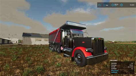 FS22 Peterbilt 379 dump truck v2.0 - FS 22 Trucks Mod Download