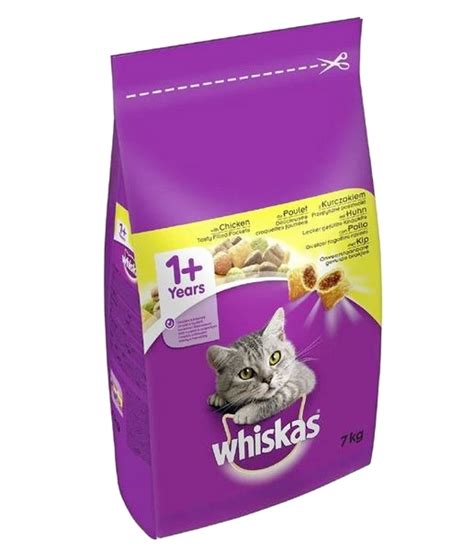 Whiskas 1+ Complete Dry Cat Food with Chicken 7Kg | Poshaprani.com