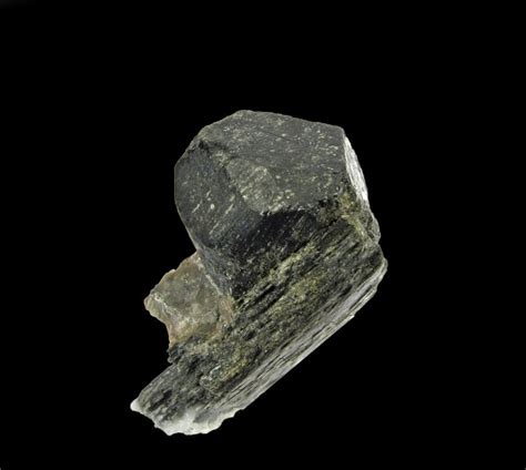 Gadolinite-(Y) - rare TEXAS crystal! | Baringer Hill, Bluffton, Llano ...