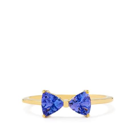 Gemporia - AA TANZANITE RING IN 10K GOLD 0.86CT Tanzanite Ring, 10k Gold, Amazing Women, Stud ...