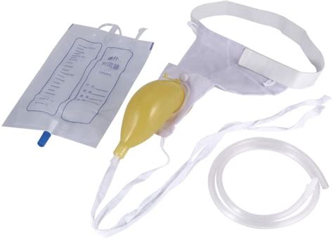 Portable Urinal, External Catheter for Men Male Catheter Men Urine Bag Mens Urinals Male Urinary ...