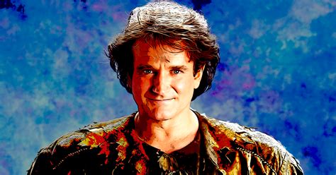 Robin Williams as Peter Pan from Hook on Behance