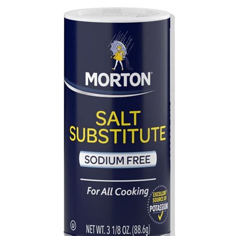 Morton Salt Substitute Sodium Free (3.125 oz) - Instacart