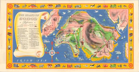 The Island of Sodor – Curtis Wright Maps