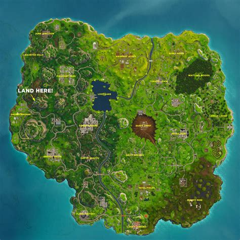 Nouvelle Map Fortnite Saison 1 - Fortnite Leaked Week 9 Challenges