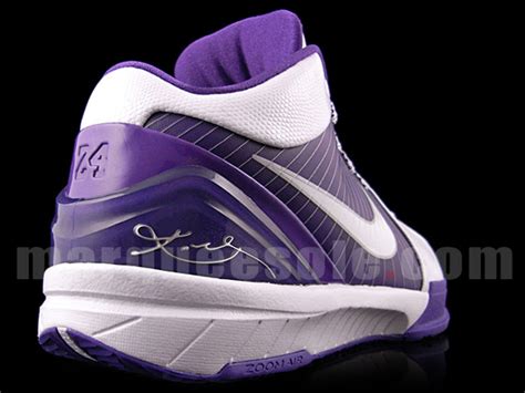 Nike Zoom Kobe IV - White - Purple - SneakerNews.com