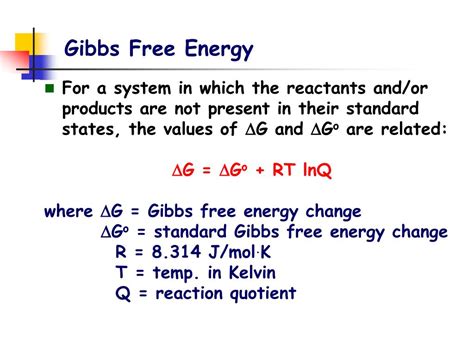 PPT - Gibbs Free Energy PowerPoint Presentation, free download - ID:6125811