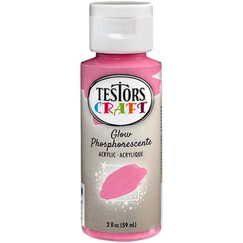 Testors Craft 2 Oz Glow In The Dark Acrylic Craft Paint – ThePaintStore.com