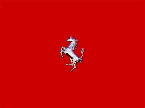 Ferrari Logo Wallpaper 4k