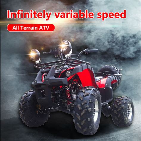 【BEST SELLING 】ATV HUNTER 125cc 7" Motorbike 125cc Big Off Road Tires Go-Kart Four-Wheel ATV ...