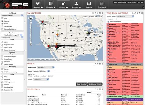 Gallery: Photo #1 - - GPS Insight Releases New Configurable GPS Tracking Dashboard Interface ...