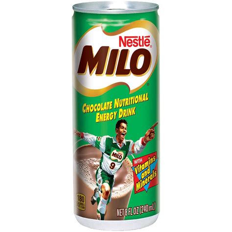 Buy MILO Chocolate Nutritional Energy Drink 24, 8 fl. oz. Cans Online ...