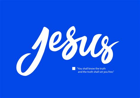 jesus lettering 10 268436 Vector Art at Vecteezy