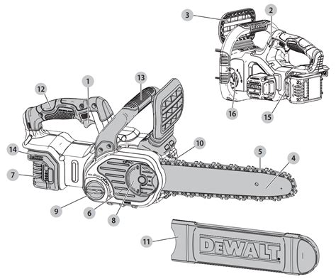 DEWALT Cordless Chainsaw Instruction Manual