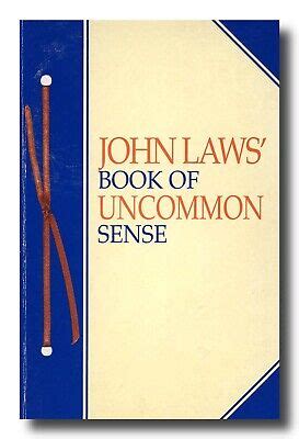 John Laws BOOK OF UNCOMMON SENSE ( SIGNED ) AUTOGRAPHED BOOK | eBay