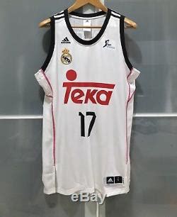 Rare Adidas Luka Doncic Real Madrid Basketball Rookie Jersey Nba Fiba ...