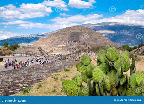 View of Teotihuacan, a Major Archaeological Site in Mexico Editorial Image - Image of indigenous ...