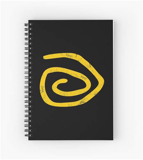 "True Detective Vintage Symbol" Spiral Notebook by Yellowkoong | Redbubble