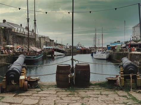 A Stroll Through The Georgian Harbour In Charlestown, Cornwall