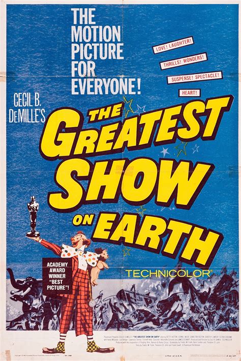 The Greatest Show on Earth (1952) - Posters — The Movie Database (TMDB)