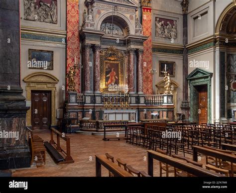 Interior of the Brompton Oratory church, Kensington, London, UK Stock Photo - Alamy