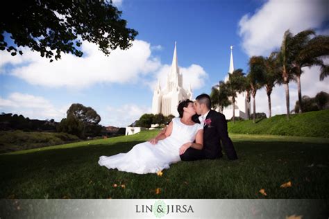 San Diego Wedding Photography - San Diego Mormon Temple - Ann Marie & Ricardo Part I