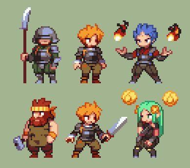 (1) Twitter | Pixel art characters, Pixel art games, Cool pixel art