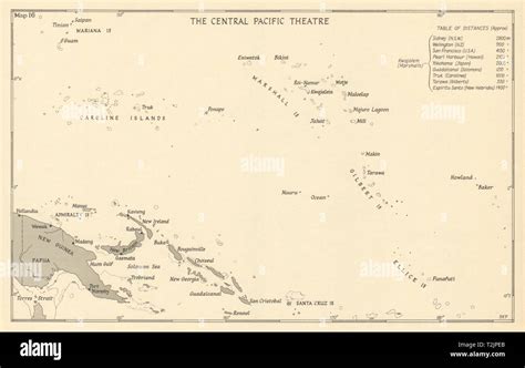 Central Pacific Theatre 1943 WW2 Marshall Caroline Mariana islands 1954 ...