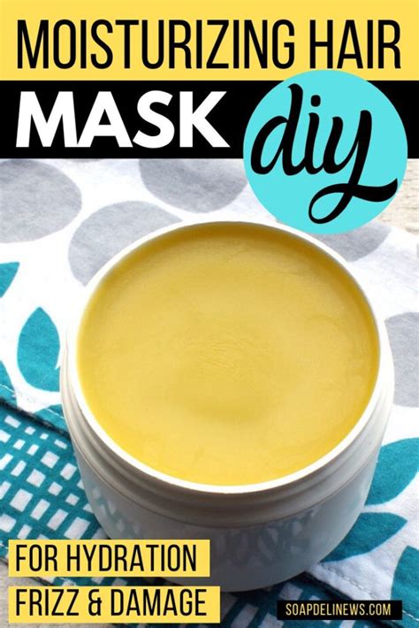 Natural Hair Mask Recipe to Moisturize & Condition Hair & Tackle Frizz