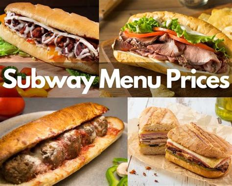 Subway Menu Prices (Updated September 2023) - Massive Menu, Affordable & Healthy - Its Yummi ...