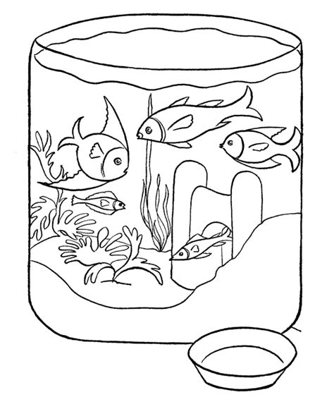 Aquarium Fish Coloring Pages - Coloring Pages