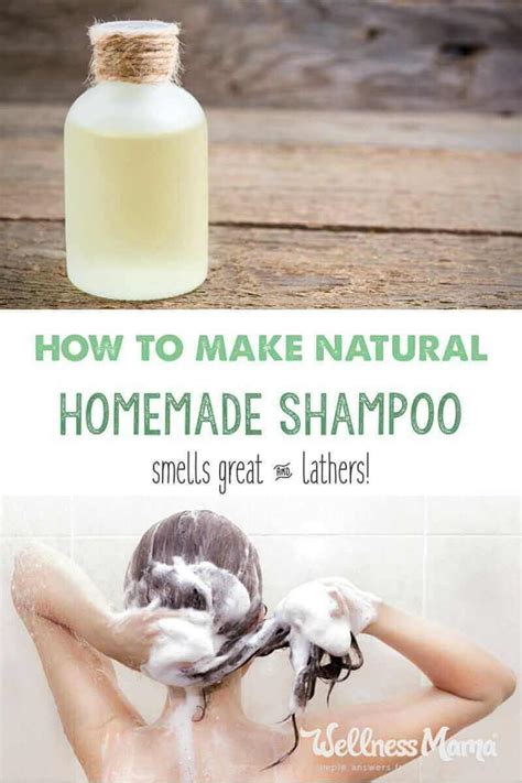 How to Make Homemade Shampoo | Wellness Mama