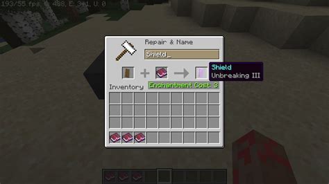 All types of shield enchantments in Minecraft