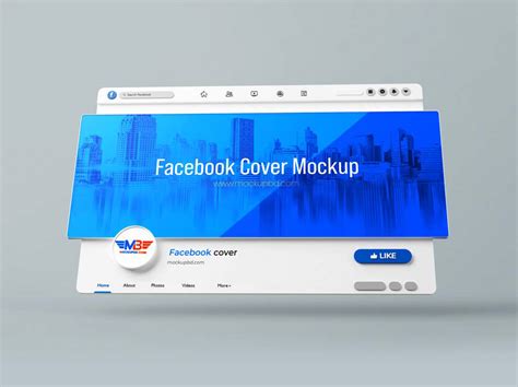 Facebook cover mockup :: Behance