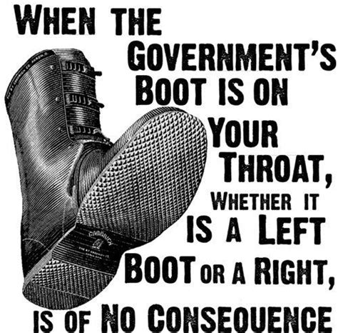 OTIS, the Hand: When the Government's Boot is on your Throat...