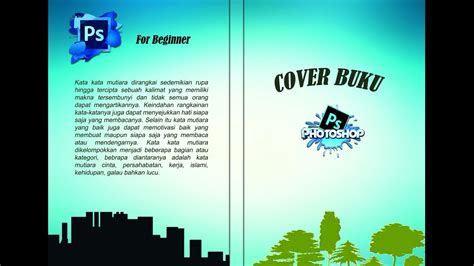 Desain Cover Buku Photoshop – Coretan