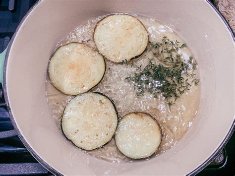 Fried Eggplant with Herbs & Honey - meghanmosakowski.com