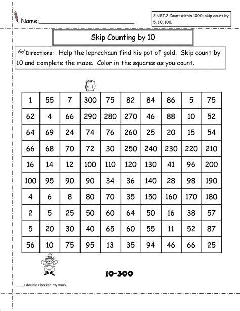 Count by 10s Worksheets | Activity Shelter