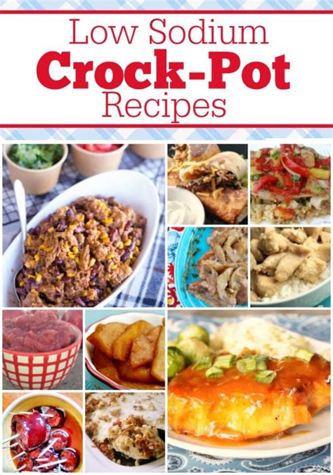 210+ Low Sodium Crock-Pot Recipes - Crock-Pot Ladies