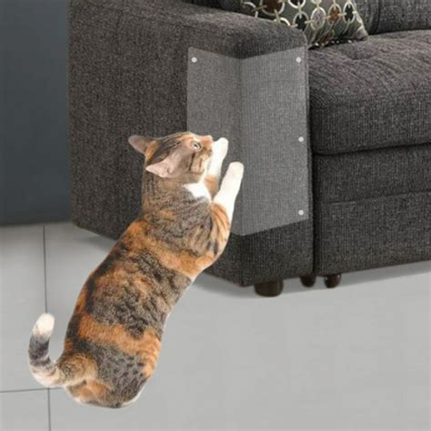 SPRING PARK Furniture Protectors from Cats, Cat Scratch Deterrent, Couch Protector Cat Repellent ...