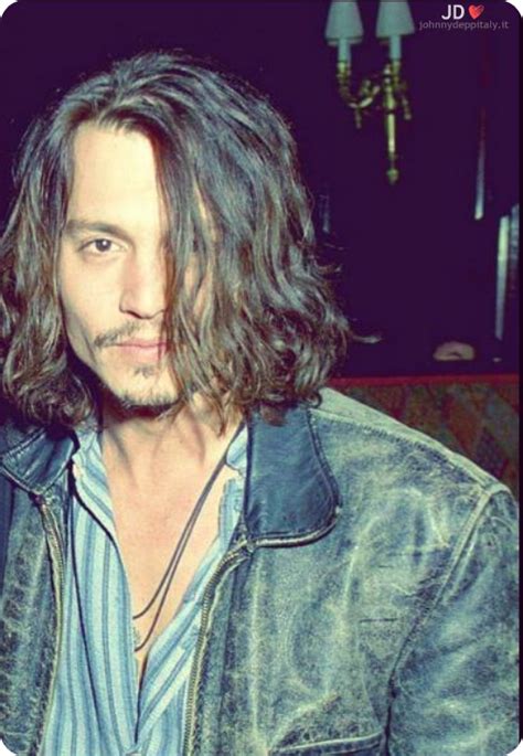 Johnny Depp Long Hair Young - Long Hair