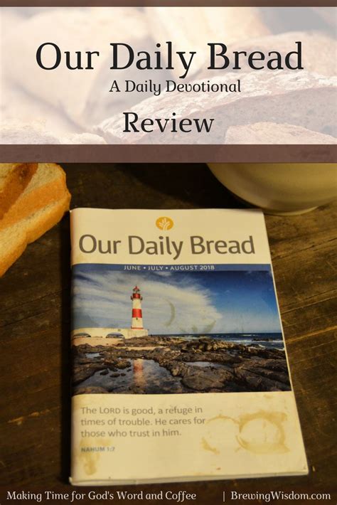 Our Daily Bread - Review | Daily bread devotional, Daily bread, Bible devotions