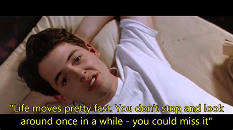 Ferris Bueller's Day Off - Life moves pretty fast - YouTube