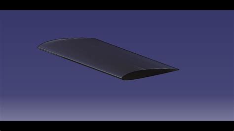 Airfoil profile CATIA- NACA 2415 - YouTube