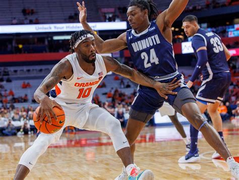 Syracuse basketball pulls away from Monmouth for 4th-straight win ...