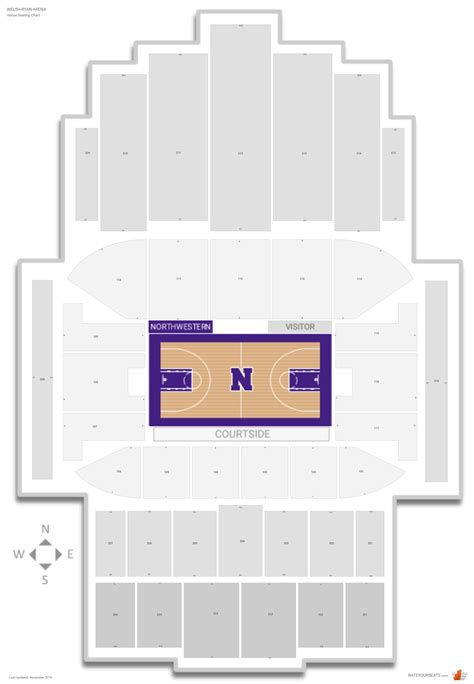 Welsh-Ryan Arena (Northwestern) Seating Guide - RateYourSeats.com