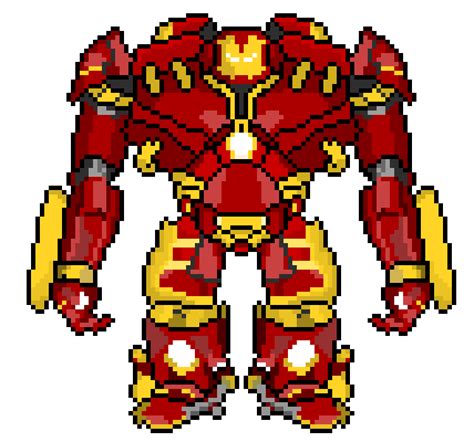 Hulkbuster (Iron Man Mark 44) | Pixel Art Maker