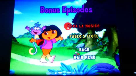 Dora the Explorer- Egg Hunt Menu Walkthrough - YouTube