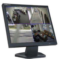 Wireless Security Cameras with Computer Monitor